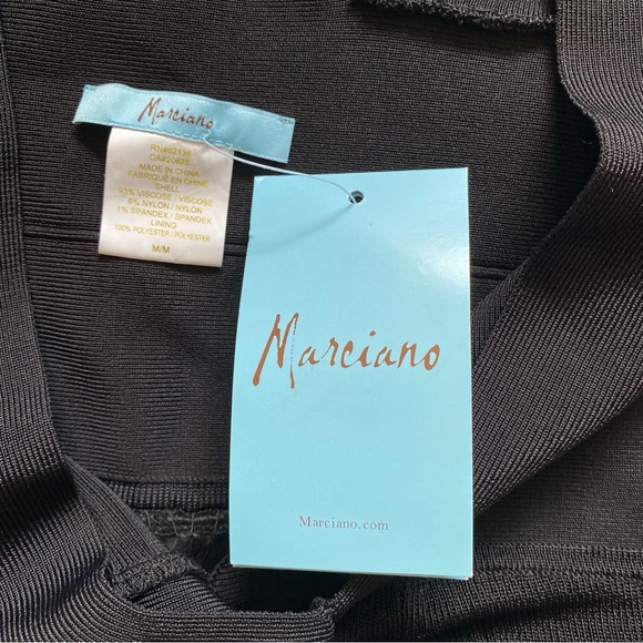 NWT Marciano Black Mini Dress - Picture 5 of 8